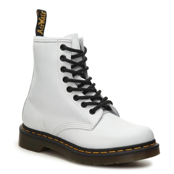 Dr. Martens Shoes - Dr. Martens 1460 White Softy T Boot - Women's Size 11 NEW